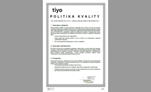 Politika kvality